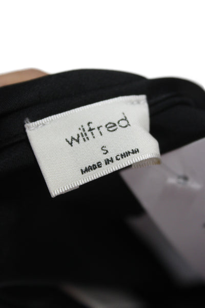 Wilfred Womens Black Slip Dress V Neck Sleeveless Size S
