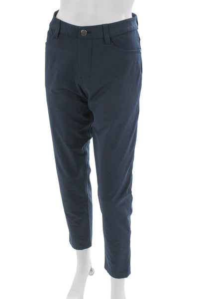 Lululemon Unisex Dark Blue Cropped Ankle Pants Size 29