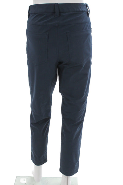 Lululemon Unisex Dark Blue Cropped Ankle Pants Size 29