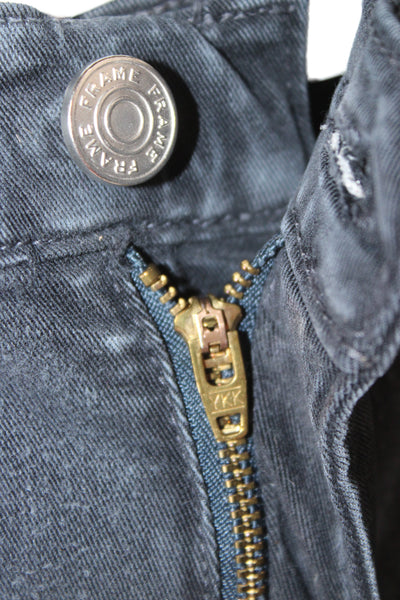Frame Mens Cropped Dark Gray Pants Size 30
