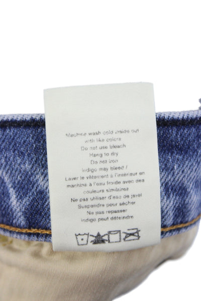 Rag & Bone Mens Skinny Tapered Light Blue High Rise Jeans Size 31