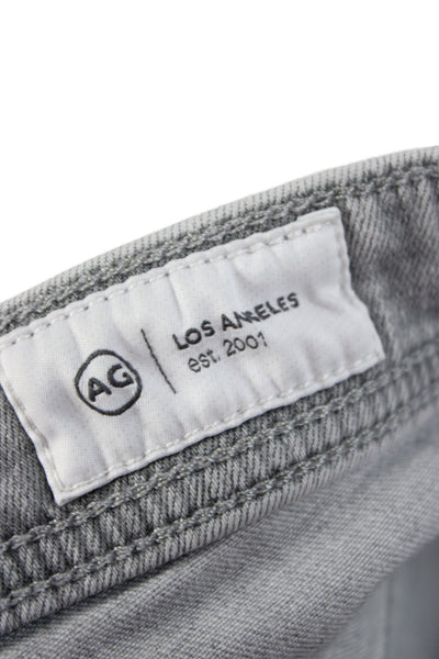AG Adriano Goldschmied Mens Straight Gray Jeans Size 31
