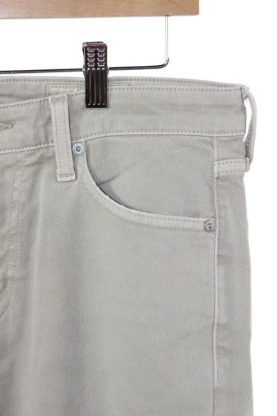 AG Adriano Goldschmied Mens Beige Chino Pants Size 30