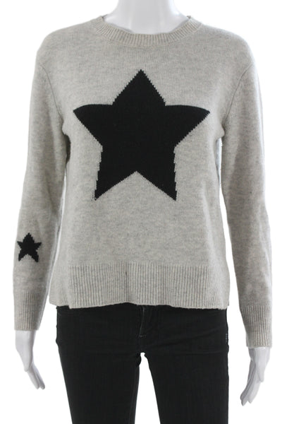 The Cashmere Project Unisex Pullover Gray 100% Cashmere Crewneck Size XS