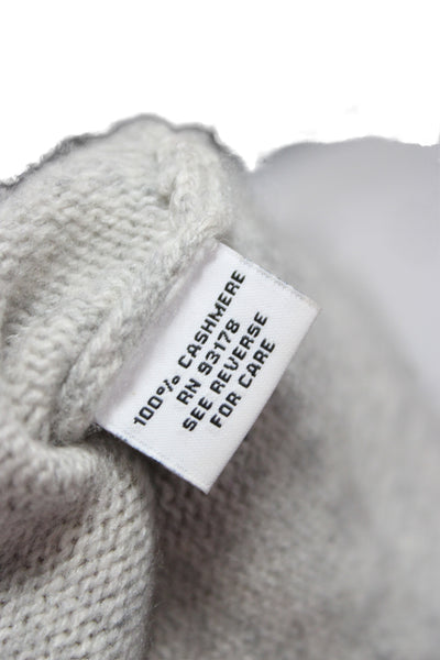 The Cashmere Project Unisex Pullover Gray 100% Cashmere Crewneck Size XS