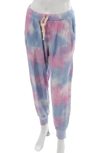 Electric & Rose Womens Light Blue Jogger Sweatpants Drawstring Size M
