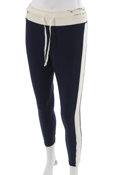 The Upside Womens Ankle Jogger Leggings Dark Blue Size M
