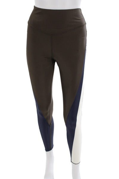 PE Nation Women Brown Ankle Leggings Size S