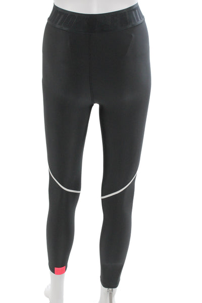 PE Nation Women Black Ankle Leggings 70% Recycled Polyester Size XS