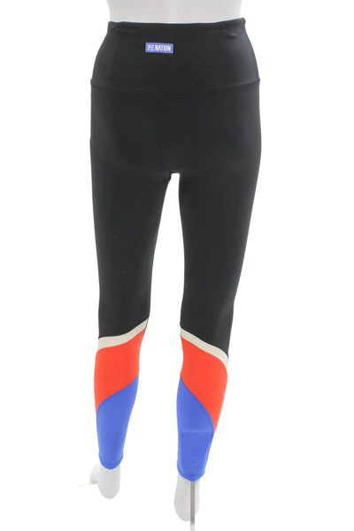PE Nation Womens Ankle Leggings Black Size XS