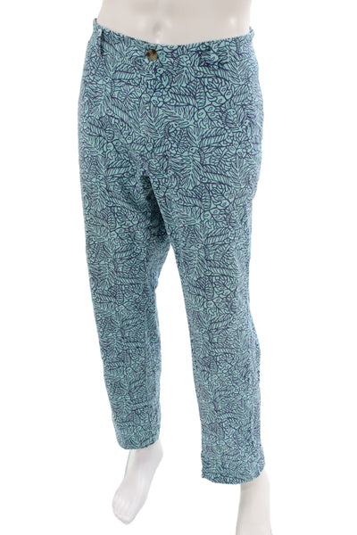 Vineyard Vines Mens Chino Pants Blue Floral Big Tall Size 38