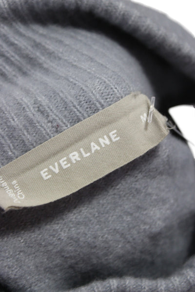Everlane Unisex Pullover Mock Neck Wool Nylon Long Sleeve Sweater Size M
