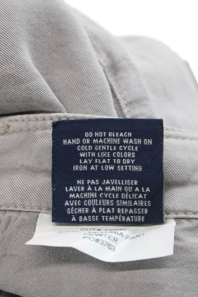 Fidelity Denim Womens Gray Cargo Pants Lyocell Button Boho Size 28