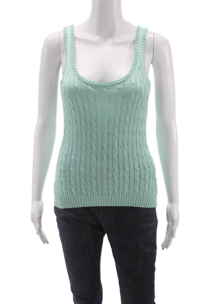Ralph Lauren Black Label Women Silk Camisole Light Blue Size M