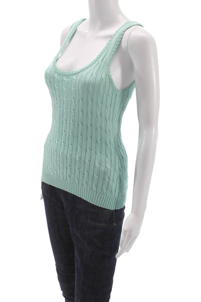 Ralph Lauren Black Label Women Silk Camisole Light Blue Size M