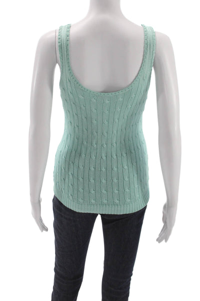 Ralph Lauren Black Label Women Silk Camisole Light Blue Size M