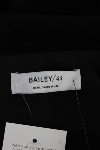 Bailey 44 Women Black Collared Button Blazer Long Sleeve Size S