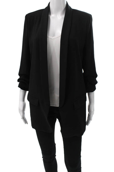 Zara Unisex Black Classic Blazer Long Sleeve Size M