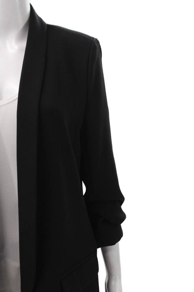 Zara Unisex Black Classic Blazer Long Sleeve Size M
