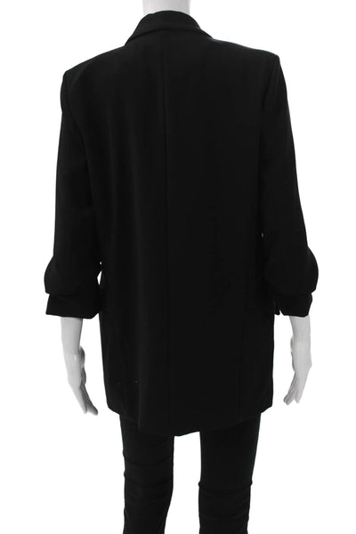 Zara Unisex Black Classic Blazer Long Sleeve Size M