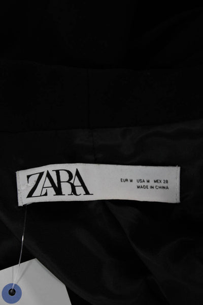 Zara Unisex Black Classic Blazer Long Sleeve Size M