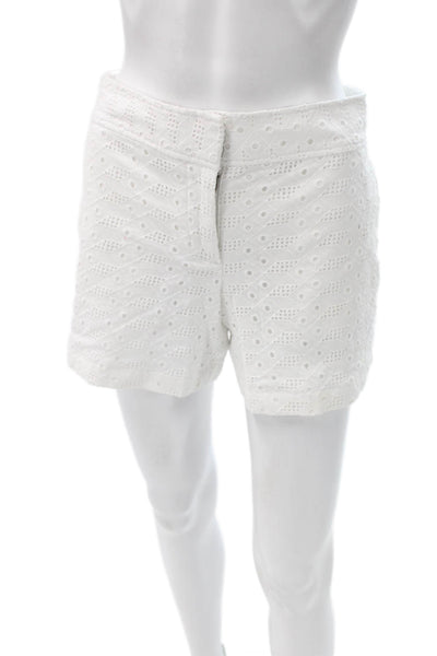 Vineyard Vines Unisex Shorts White Cotton Button Beach Size 4