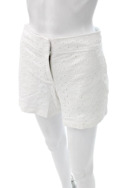 Vineyard Vines Unisex Shorts White Cotton Button Beach Size 4