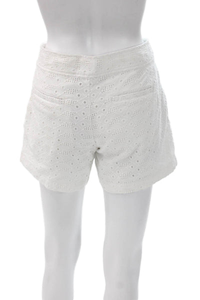 Vineyard Vines Unisex Shorts White Cotton Button Beach Size 4