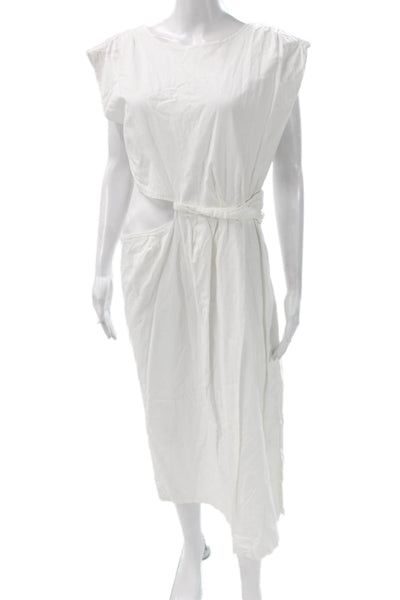 Love Whit by Whitney Port Women Shift Dress White Knee Length Size XL