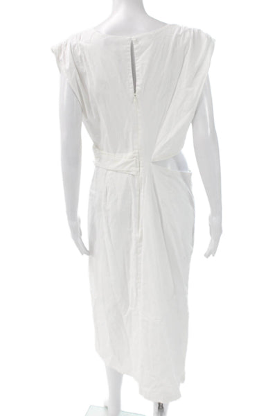 Love Whit by Whitney Port Women Shift Dress White Knee Length Size XL