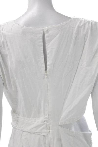 Love Whit by Whitney Port Women Shift Dress White Knee Length Size XL