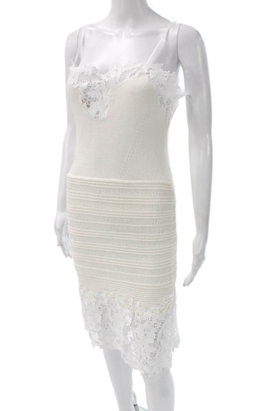 Thakoon Womens Slip Dress White Sleeveless Mini Above Knee Cotton Size XS