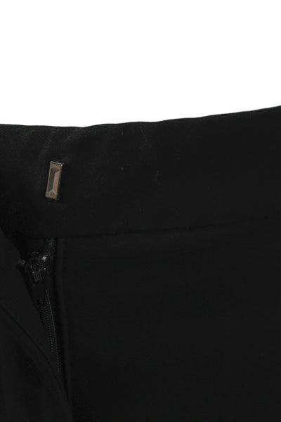 Zara Women Ankle Cropped Dress Pants Black Size 4