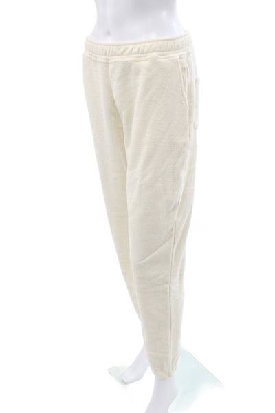 The Upside Women Jogger Sweatpants Beige Organic Cotton Size S
