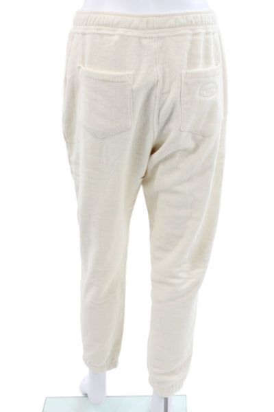 The Upside Women Jogger Sweatpants Beige Organic Cotton Size S