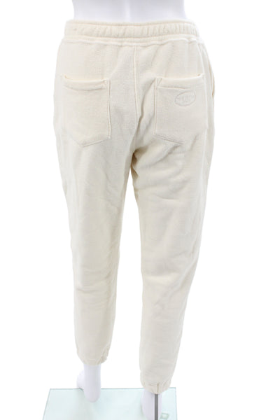 The Upside Womens Jogger Sweatpants Beige 100% Organic Cotton Size XS