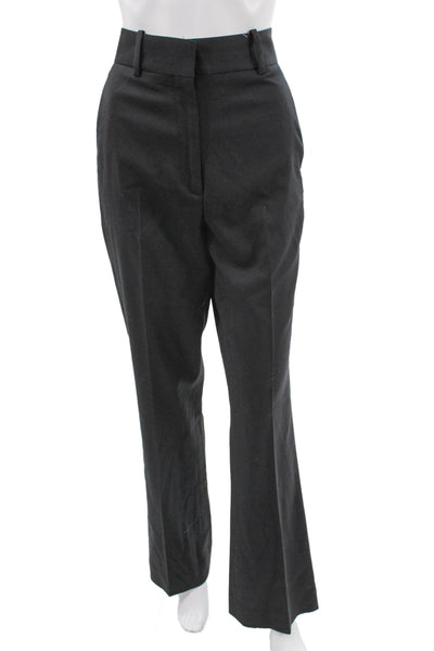 Reiss Women Black Wool Blend Dress Pants Inseam 34 Size 6