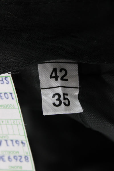 Giorgio Armani Mens Dark Gray Dress Pants Size 42