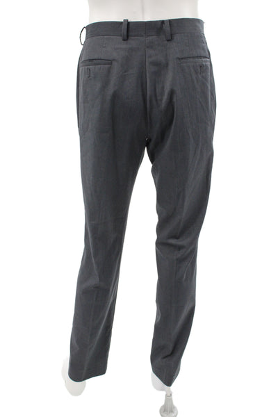 Michael Michael Kors Mens Dress Pants Dark Gray Big Tall Size 34