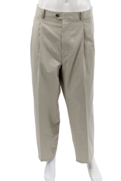 Michael Michael Kors Mens Dress Pants Dark Gray Big Tall Size 34