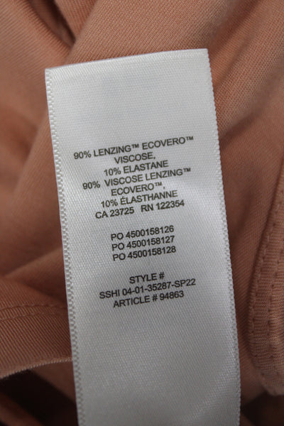 Wilfred Women Camisole Tan Square Neck Sleeveless Solid Size S