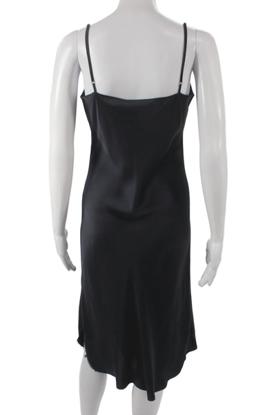 Nili Lotan Women V-Neck Short Solid 90s Dress Bust 32 Waist 28 Size M