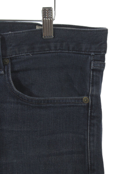 Rag & Bone Mens Skinny Straight Dark Blue Jeans Size 34