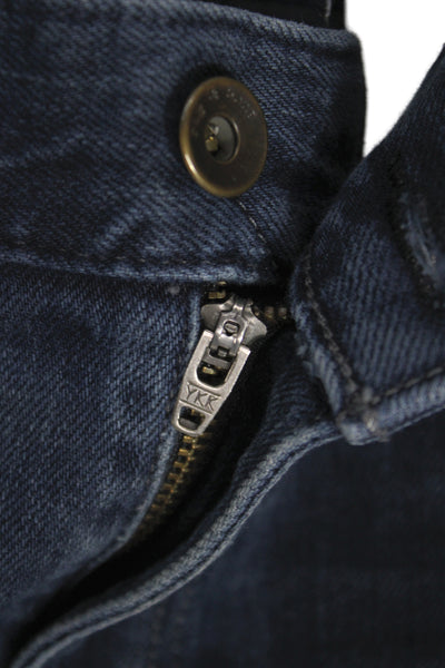 Rag & Bone Mens Skinny Straight Dark Blue Jeans Size 34