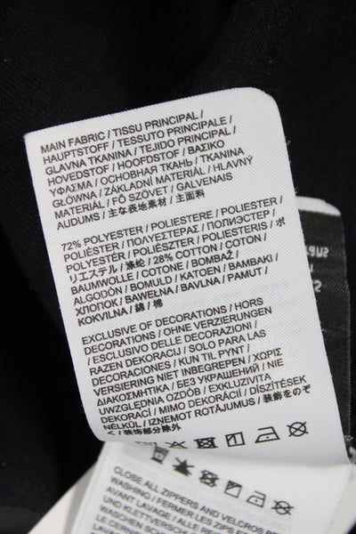 Rossignol Unisex Pullover Hoodie Black Bird Graphic Poly Cotton Size L