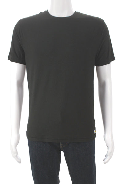 Vuori Mens Black Cotton Crew Neck Short Sleeve T-Shirt Size S