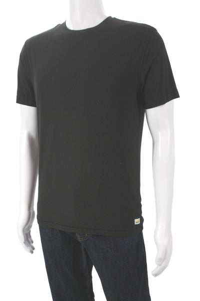 Vuori Mens Black Cotton Crew Neck Short Sleeve T-Shirt Size S