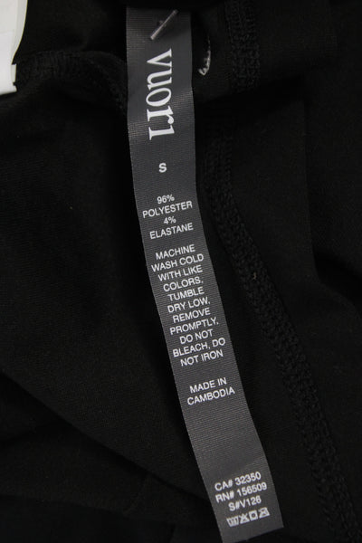 Vuori Mens Black Cotton Crew Neck Short Sleeve T-Shirt Size S