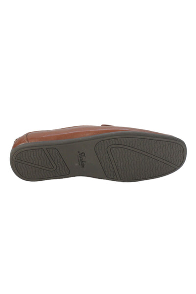 Florsheim Men's Leather Round Toe Slip-On Loafers Shoes Brown Size 8