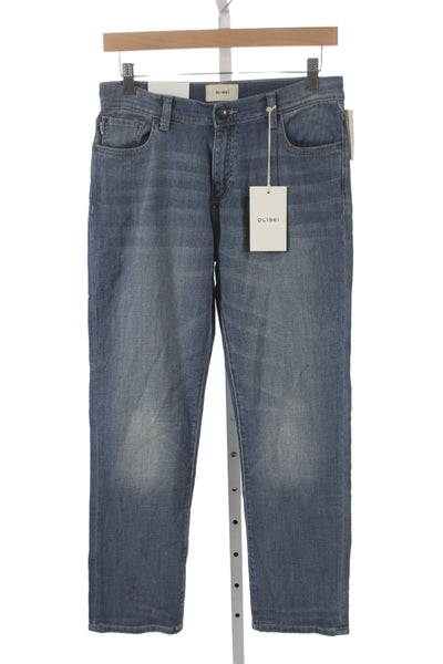 DL 1961 Boys Button Closure Straight Leg Denim Pants Size 16
